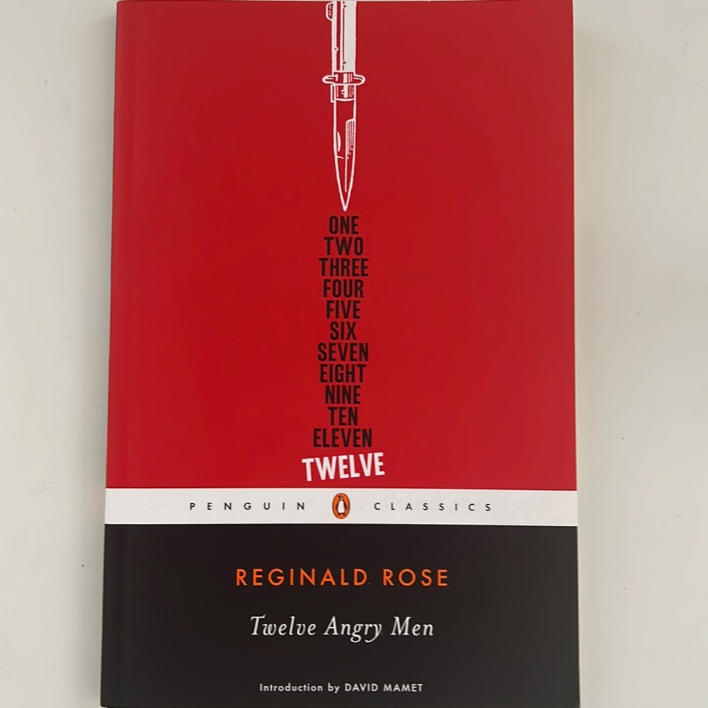 *BNWT* Twelve Angry Men Reginald Rose David Mamet Penguin Classics NO ANNOTATION